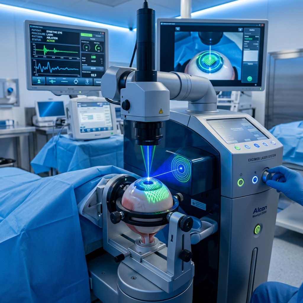 Paciente con visión nítida tras cirugía PRK