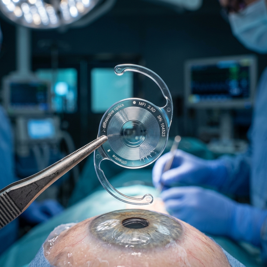 Comparativa de lentes intraoculares Trifocales y EDOF